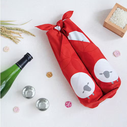 Hare Tsutsumi Furoshiki 70cm | 2027 Jahr des Schafes