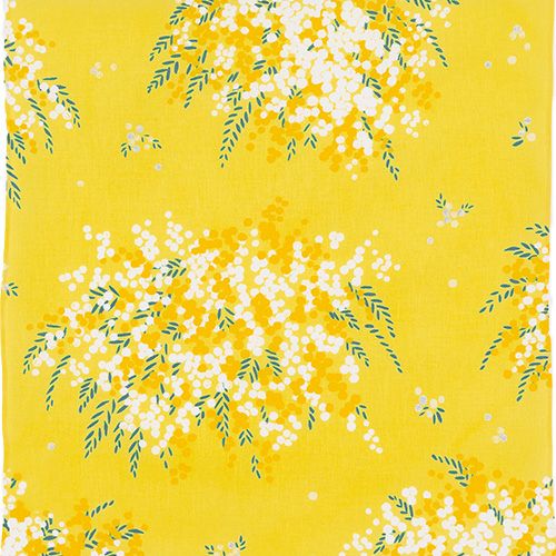 Kohare Mimosa Furoshiki 45cm | Yellow