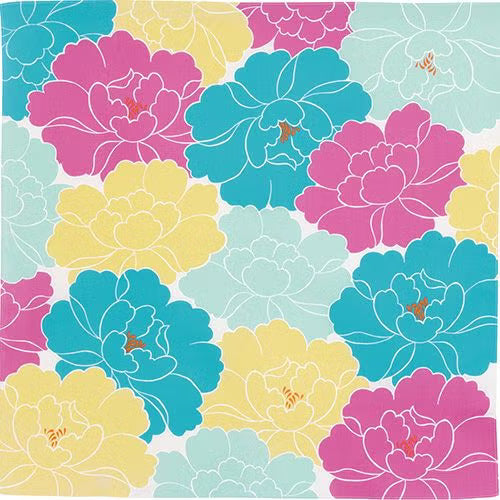 Hime Musubi Furoshiki 50cm | Botan (pink)