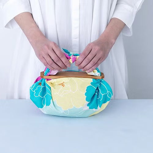 Hime Musubi Furoshiki 50cm | Botan (pink)
