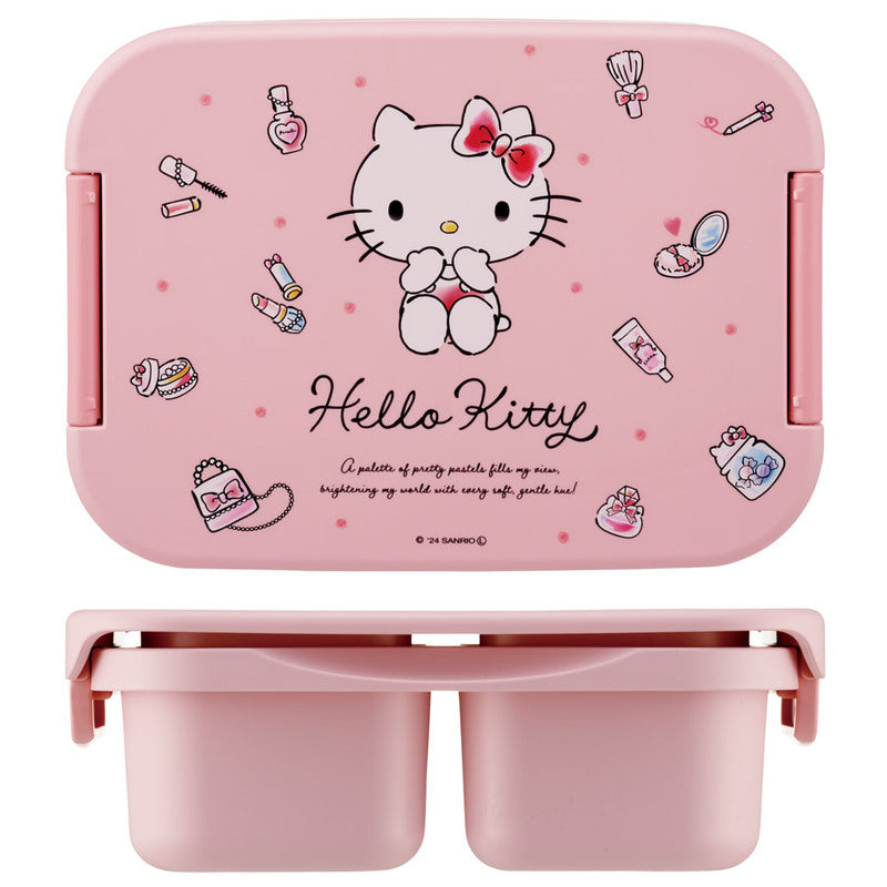 Hello Kitty One-Tier Shikiri Bento Box | Water Colors (500ml)