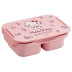 Hello Kitty Einstöckige Shikiri Bento-Box | Wasserfarben (500 ml)