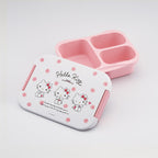 Hello Kitty Einstöckige Shikiri Bento-Box | Wasserfarben (900 ml)