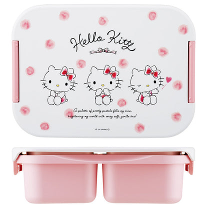 Bento de un piso de Hello Kitty | Acuarelas 900 ml