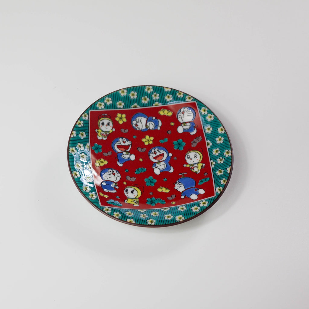 Doraemon Kutani Ware Small Plate