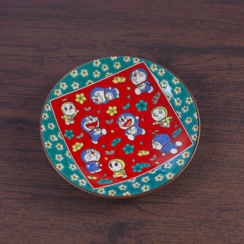 Doraemon Kutani Ware Small Plate