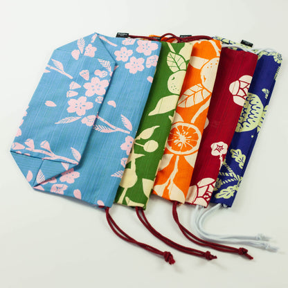 Original Furoshiki große Tasche | Sakura Himmelblau
