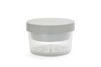 Gel-Cool Round Salad Case with an oyster grey lid