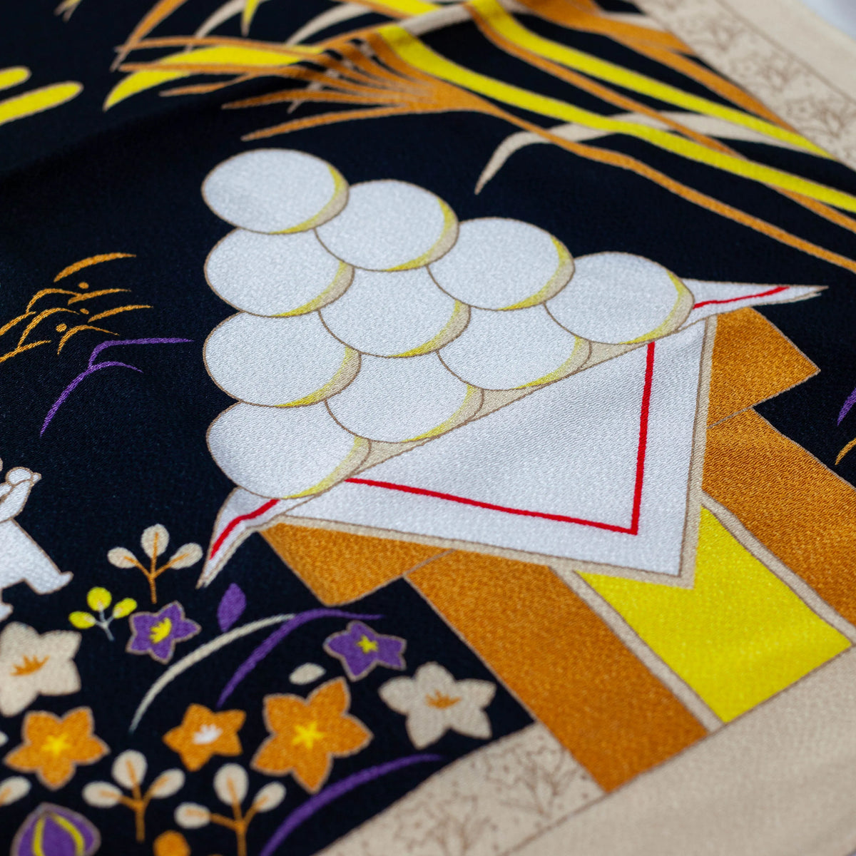 Saijiki Furoshiki 68cm | O Tsukimi
