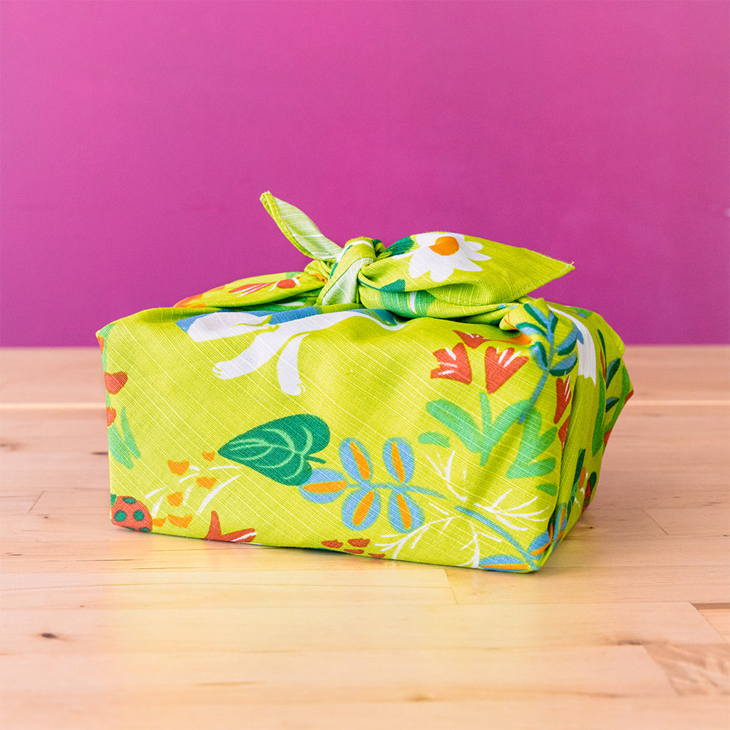 Cat's Garden Furoshiki | 50cm