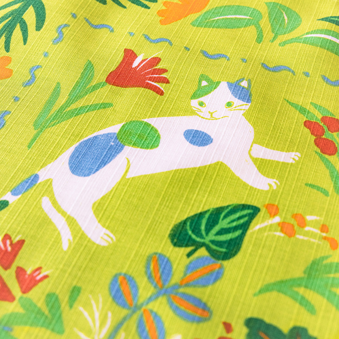Cat's Garden Furoshiki | 50cm