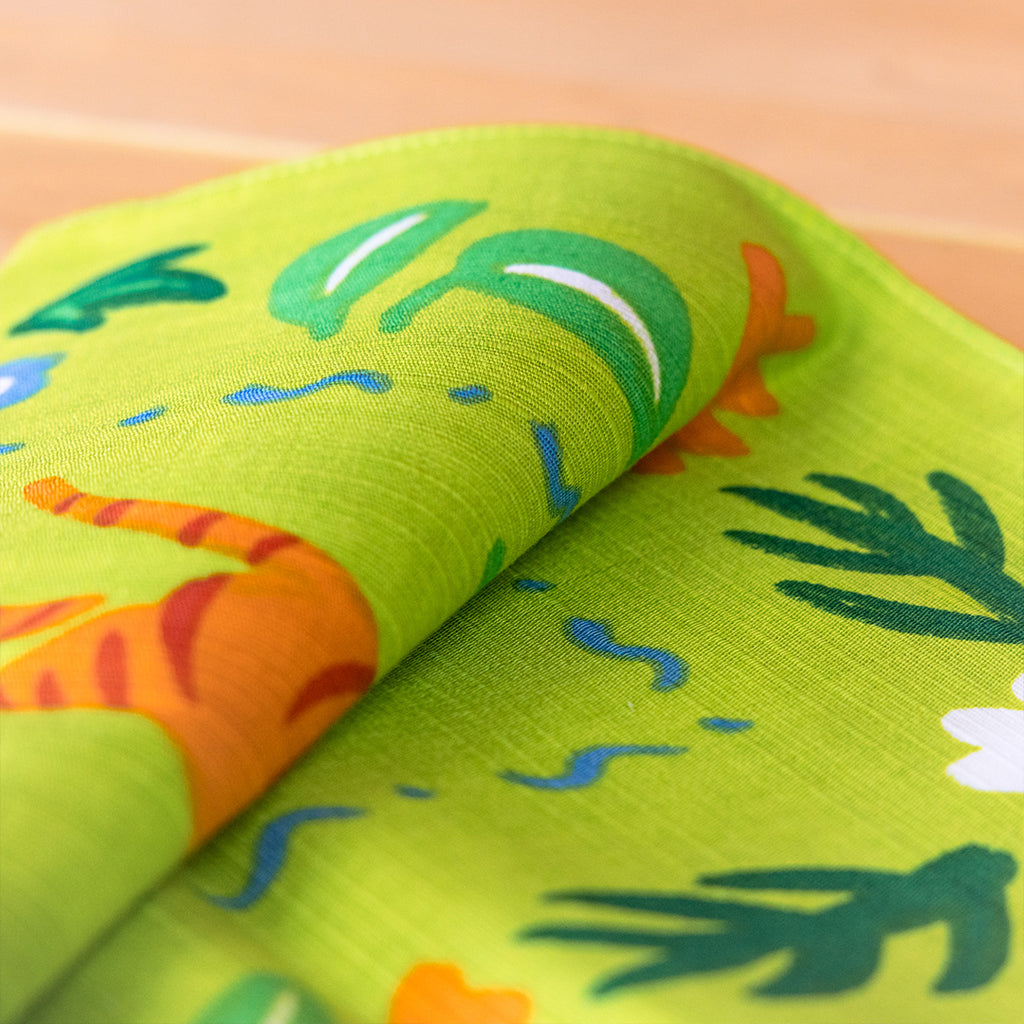 Cat's Garden Furoshiki | 50cm