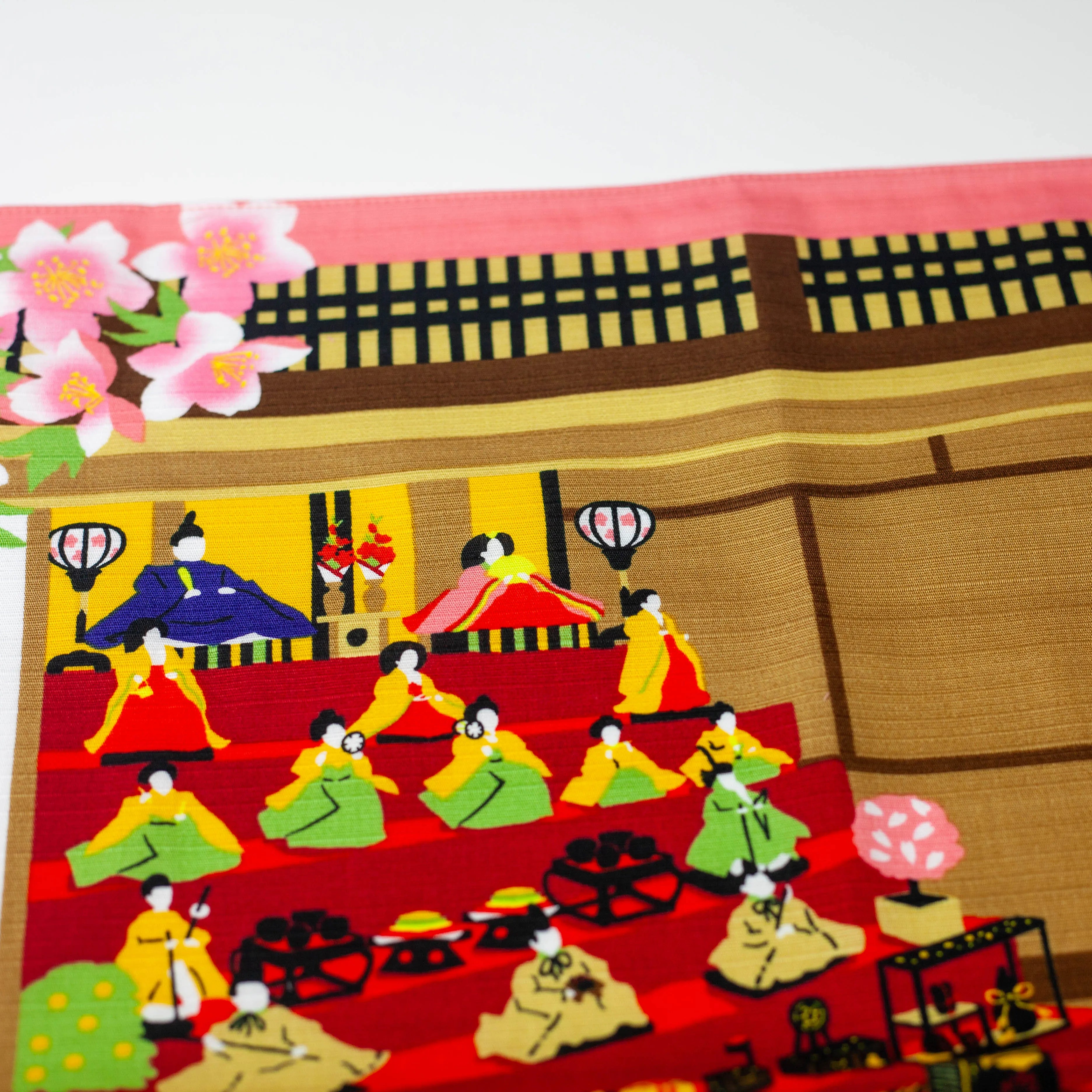 Mikeneko Hinamatsuri Furoshiki 50cm