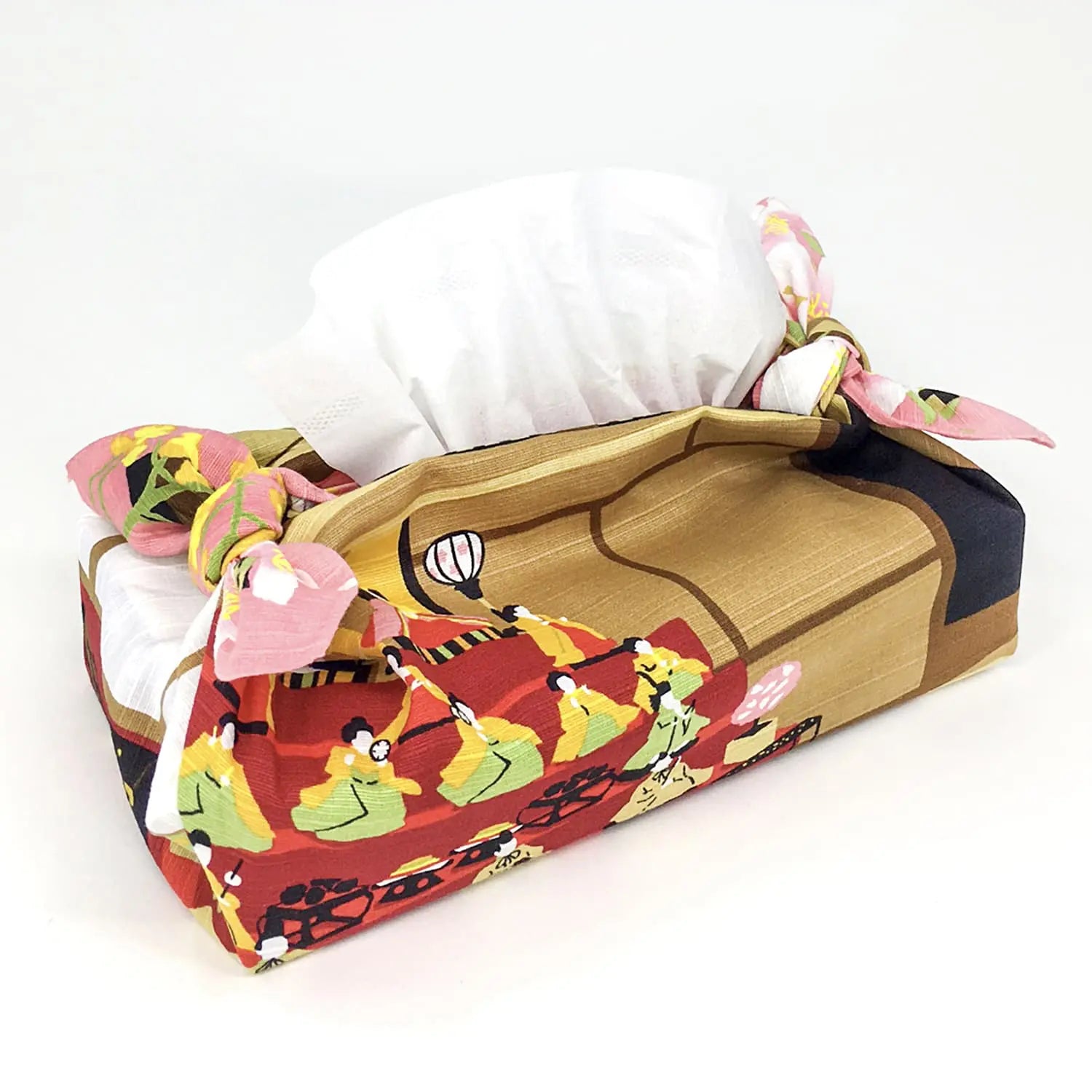 Mikeneko Hinamatsuri Furoshiki 50cm