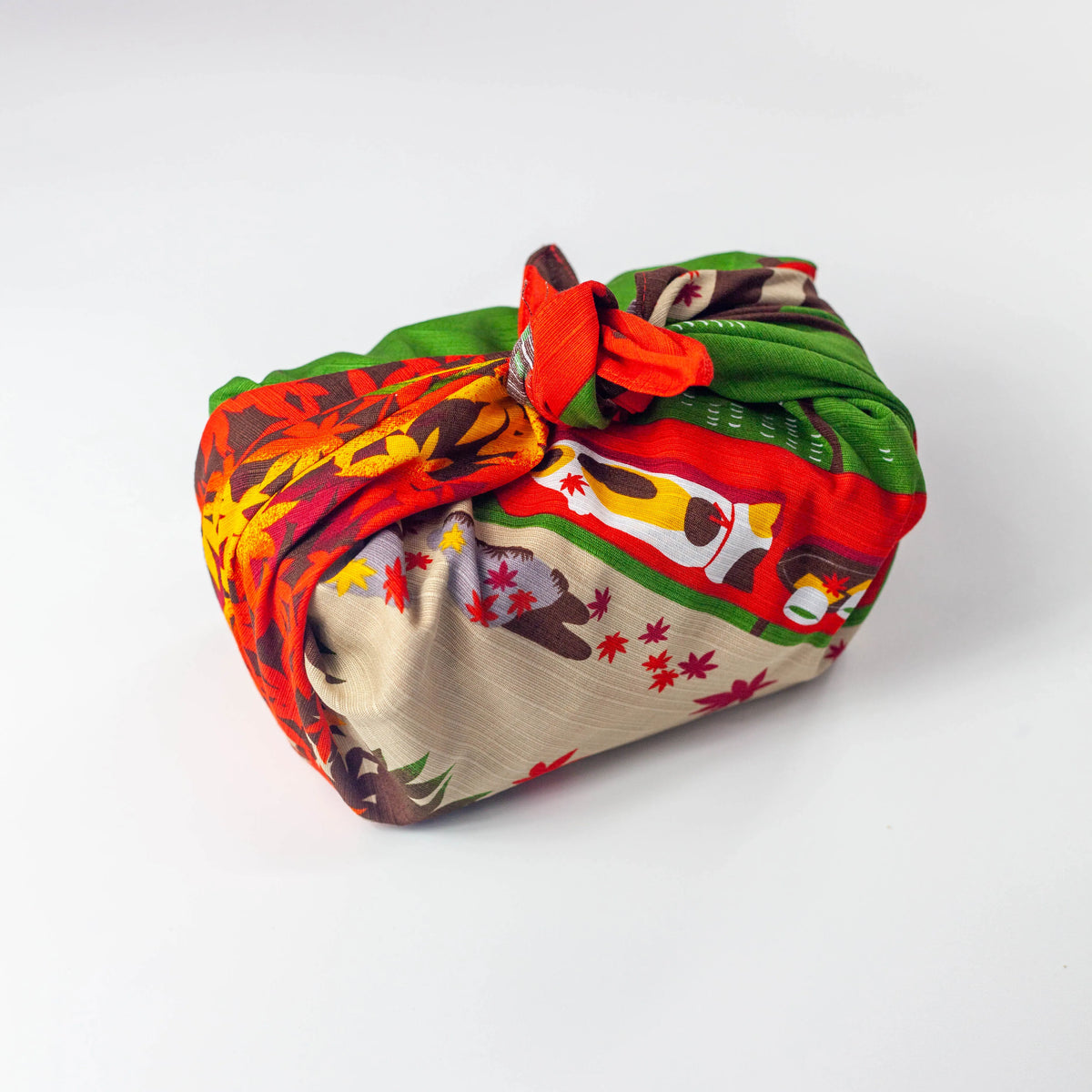 Mikeneko Momiji Furoshiki 50cm