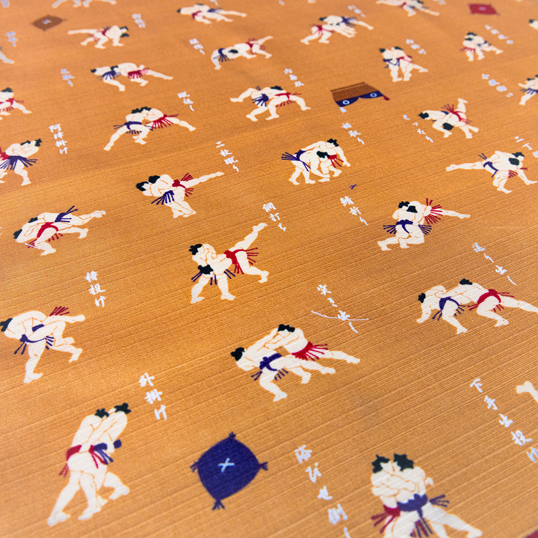 Furoshiki tradicional de 50 cm | Luchadores de sumo