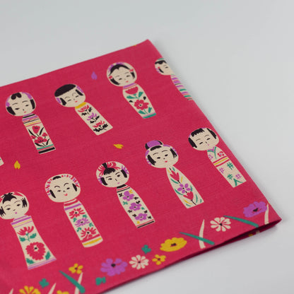 Kokeshi Furoshiki 50cm