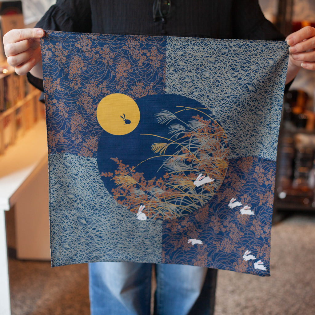 Tsukimi Usagi Furoshiki 50cm