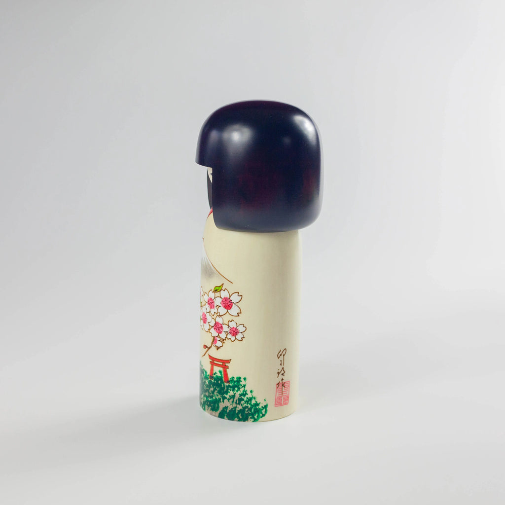 Muñeca de madera Kokeshi | Monte Fuji 