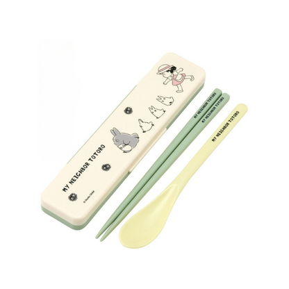 Totoro and Mei Chopsticks and Spoon Set