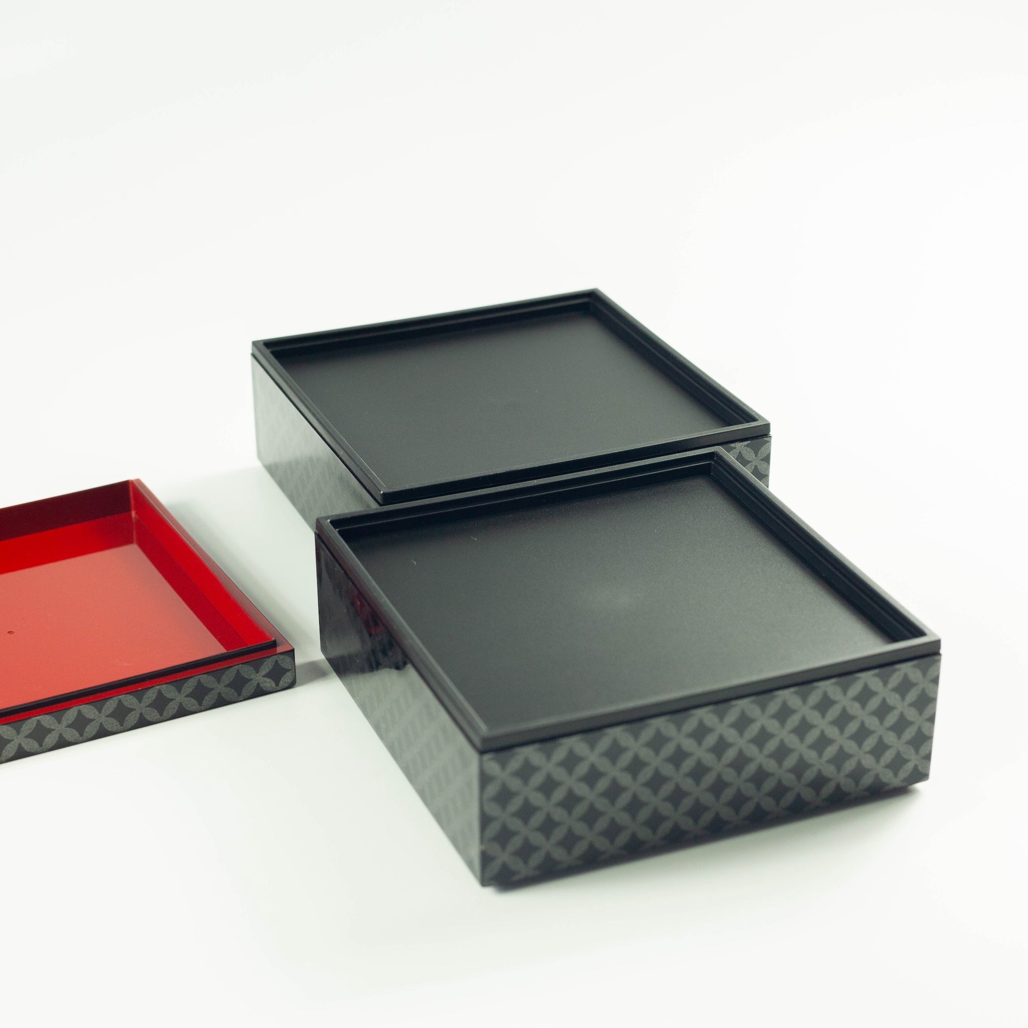 Wamon Picknick-Bento-Box mit japanischem Muster