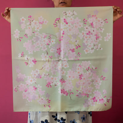 Fuwari Sakura Furoshiki | 70cm