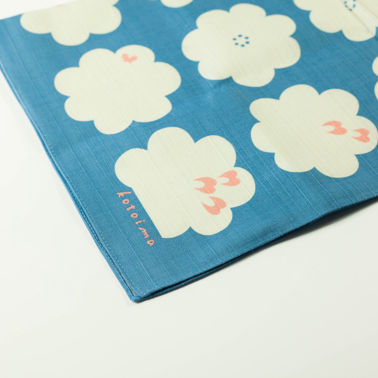 Kotoima Furoshiki 50cm | Hanatori (blue)