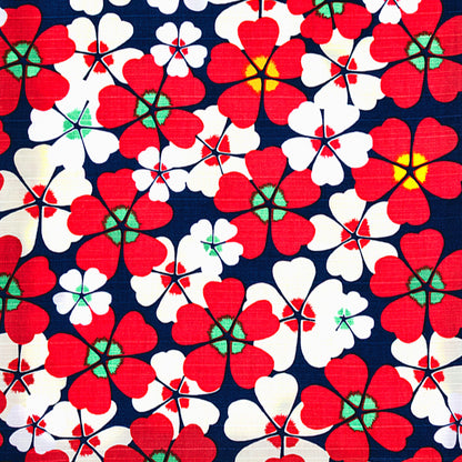 Isetatsu Furoshiki 90cm | Hana (navy)