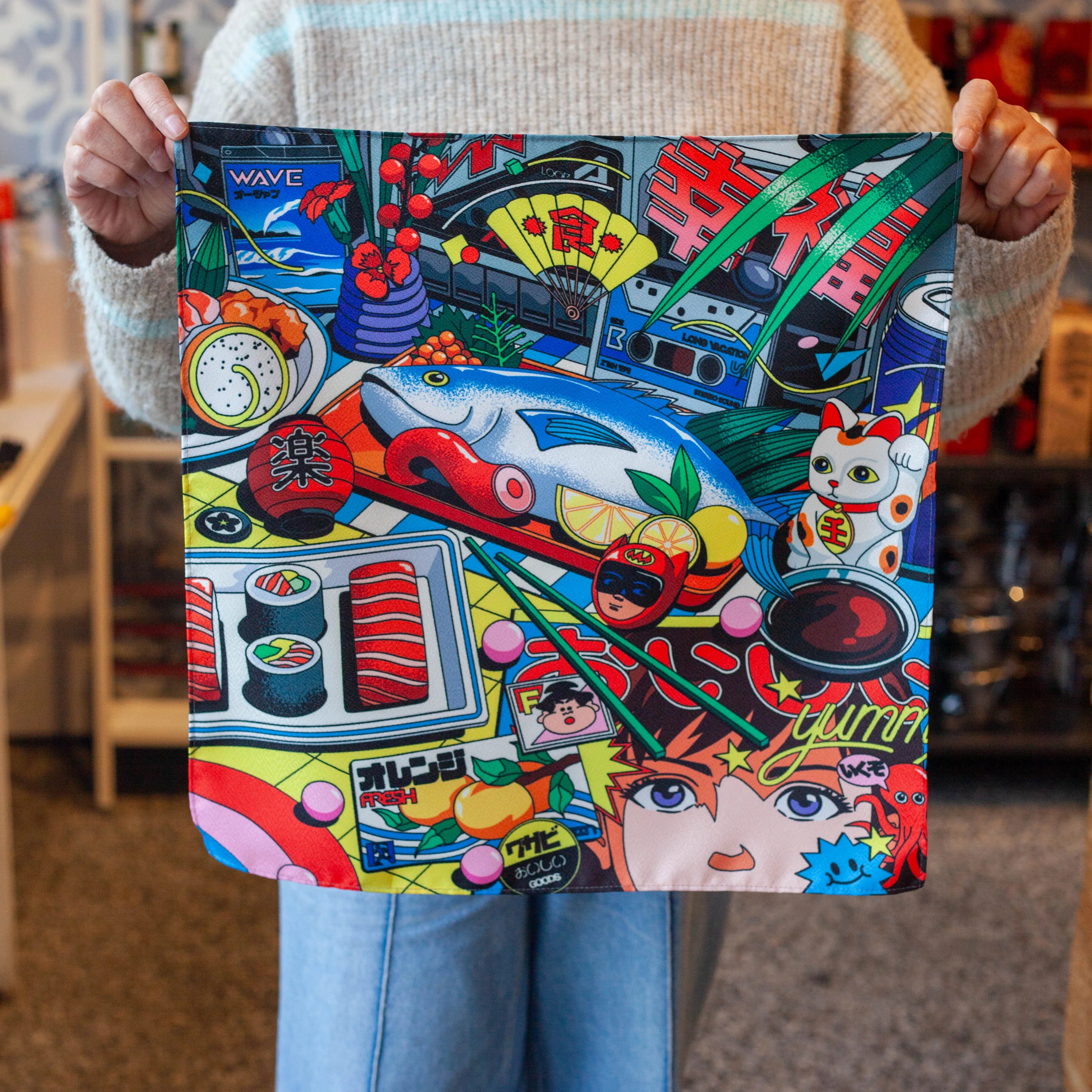 Furoshiki pop urbano 