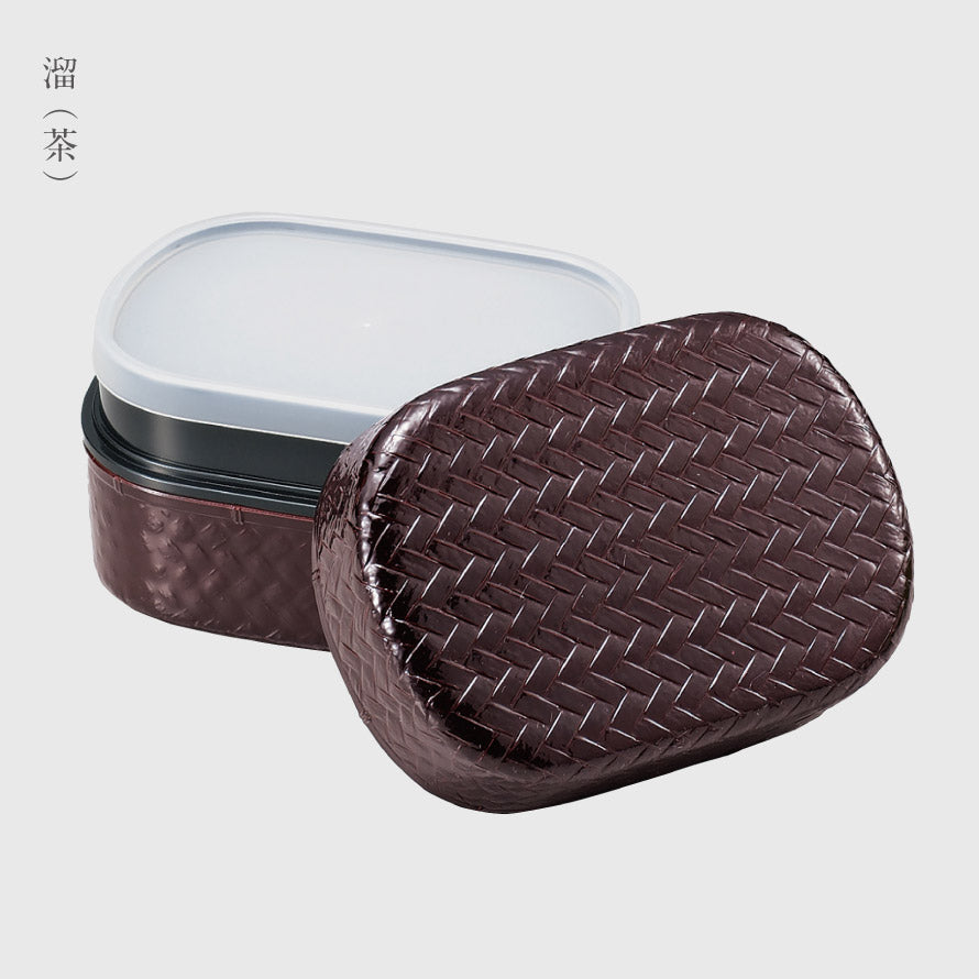 Kagome Tame Two-Tier Bento Box