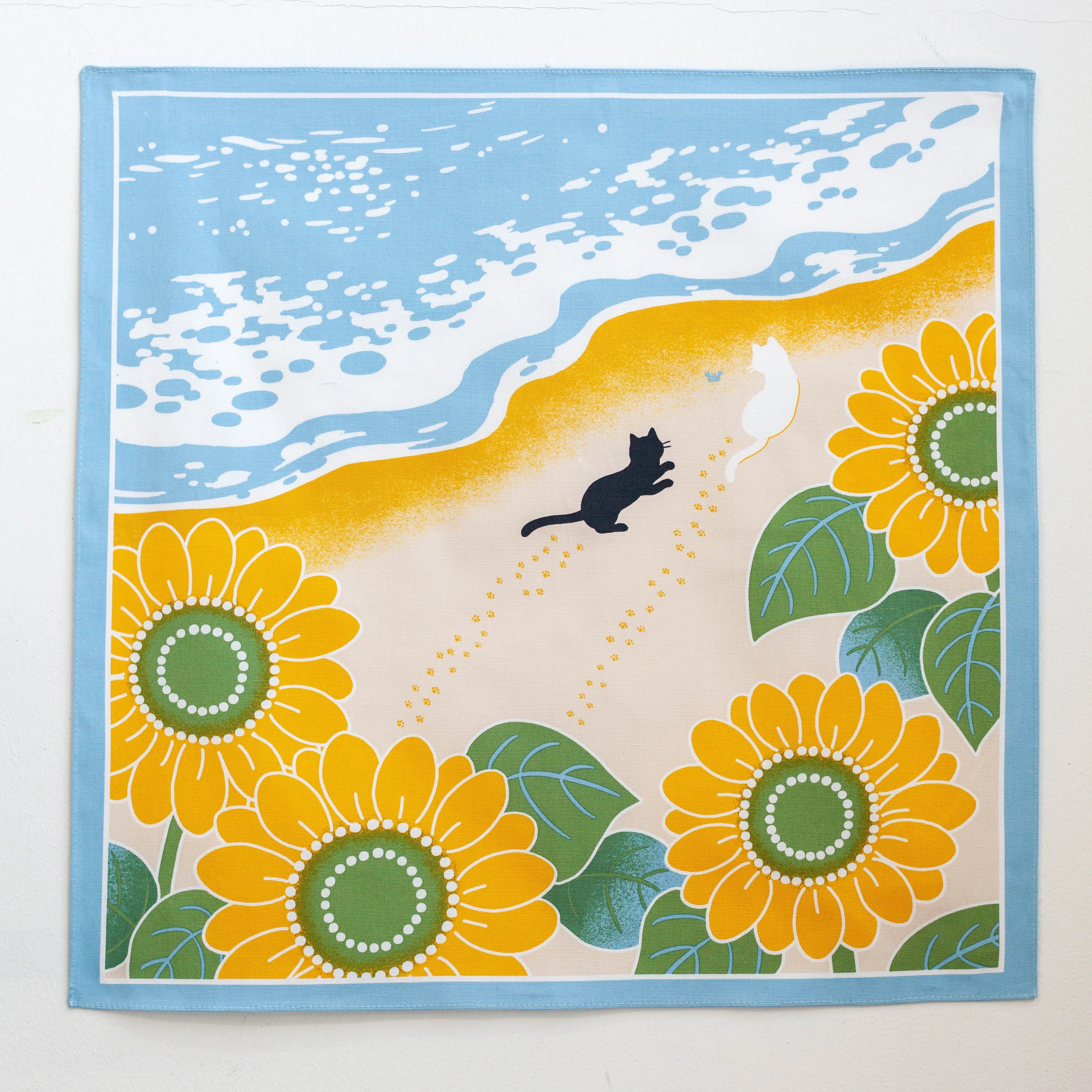 Shiki Neko Sommer-Furoshiki 50cm