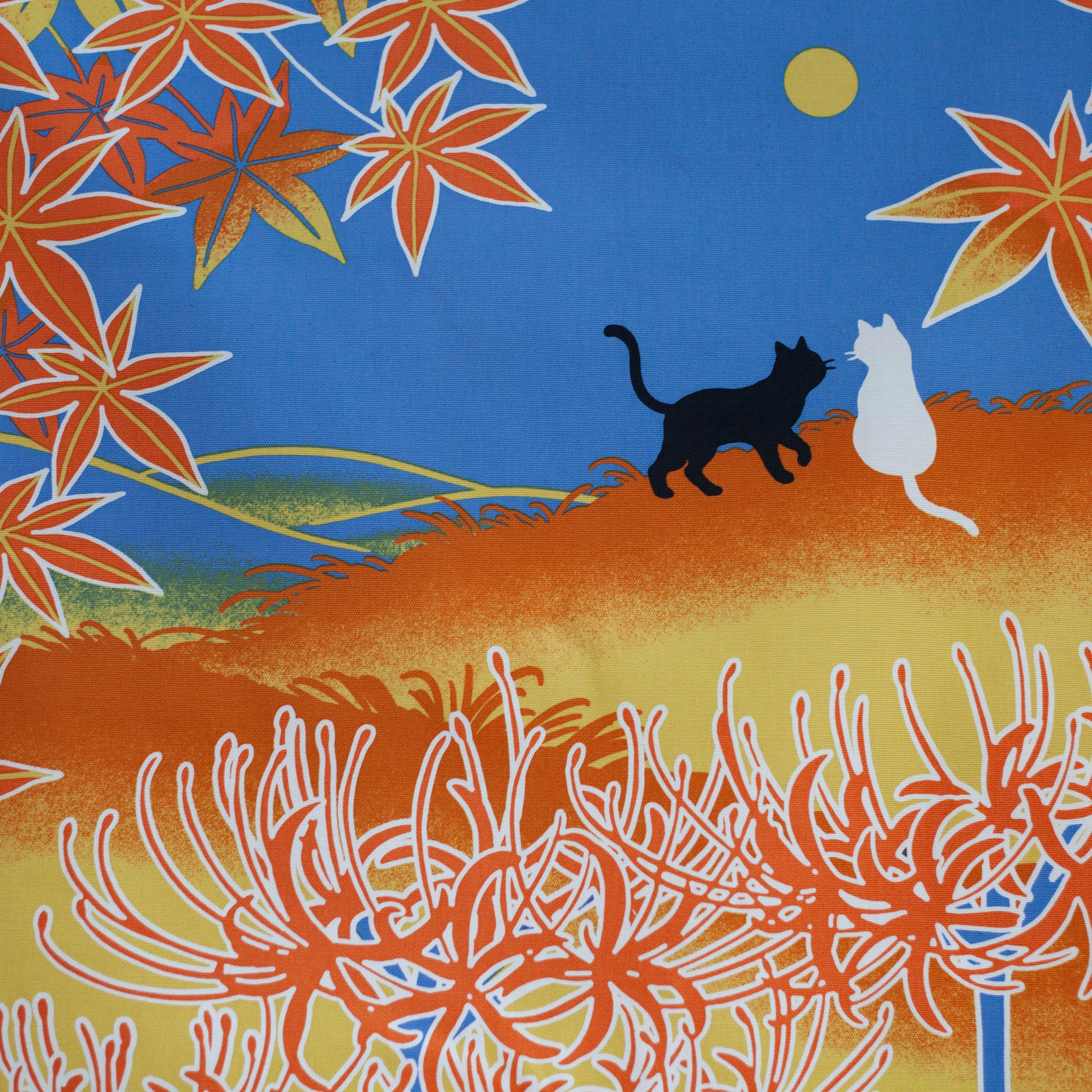 Shiki Neko Fall Furoshiki 50cm