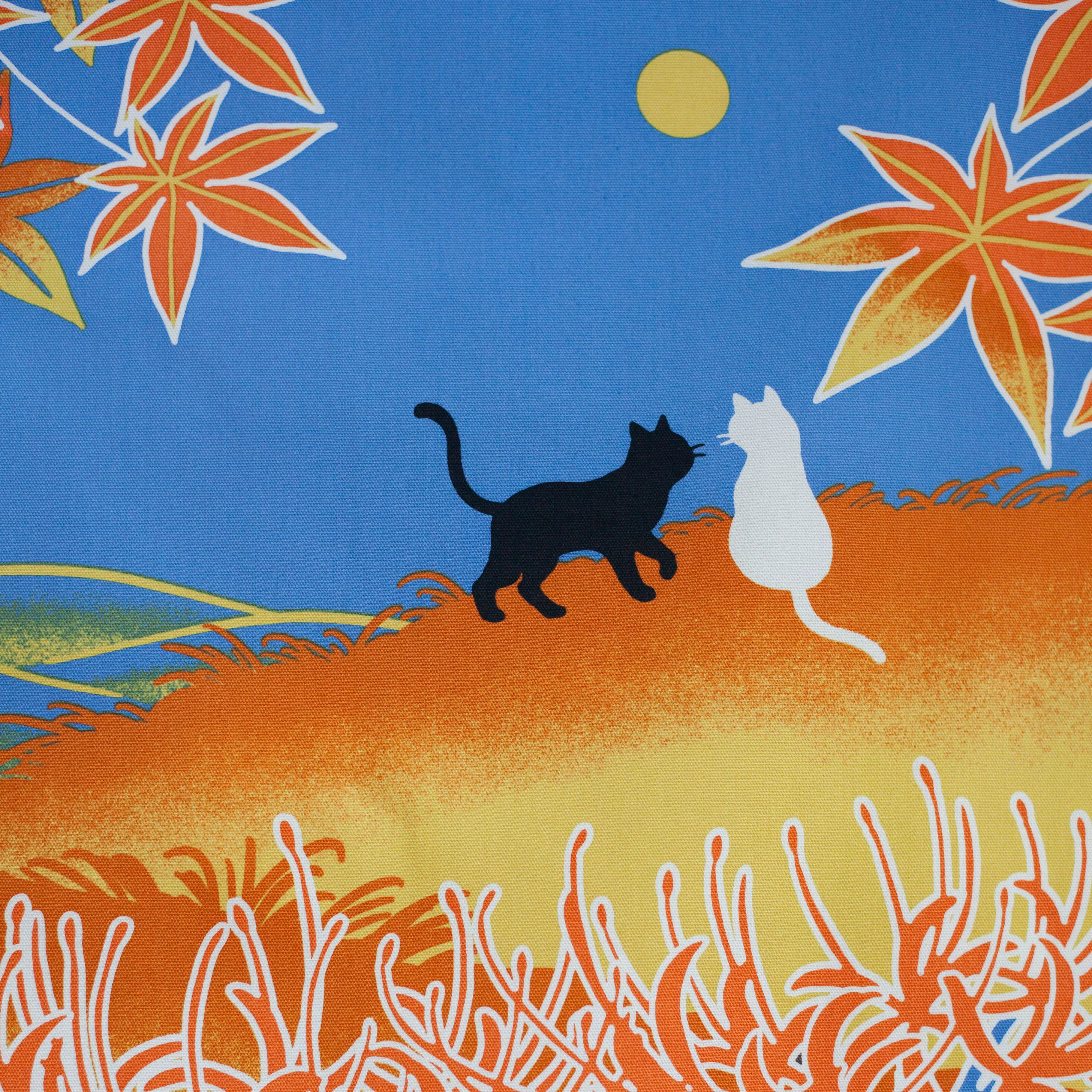 Shiki Neko Fall Furoshiki 50cm