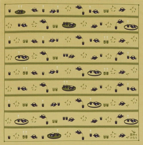 Tea time Furoshiki 50cm