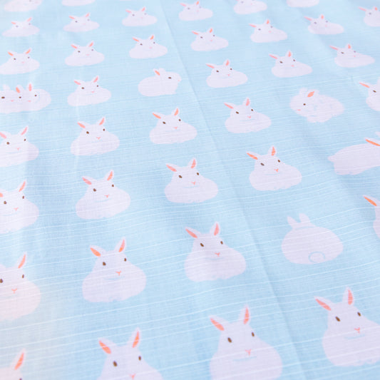 Fluffy Bunny Furoshiki  50cm