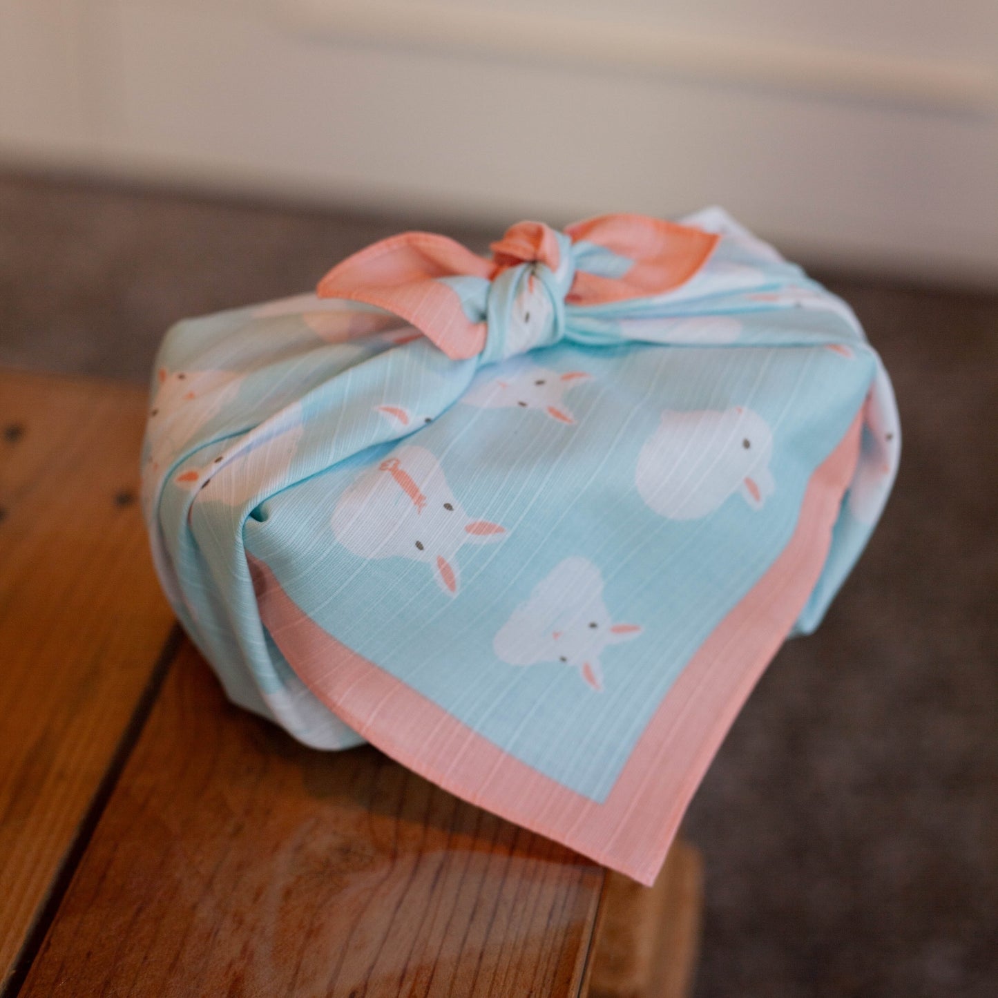 Fluffy Bunny Furoshiki  50cm