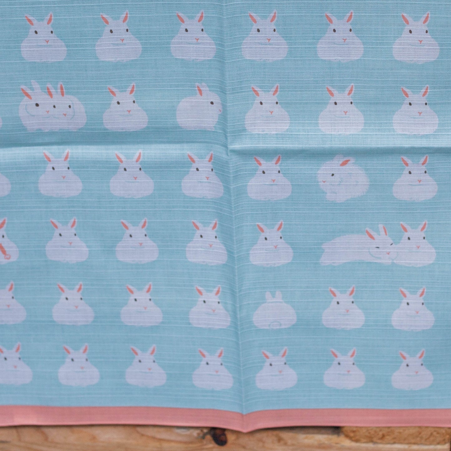 Fluffy Bunny Furoshiki  50cm