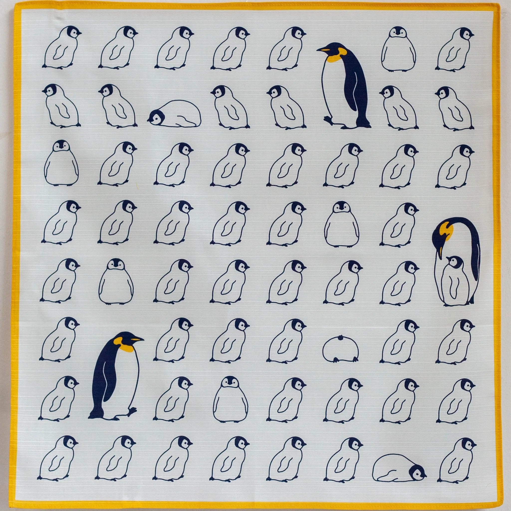 Penguin Furoshiki 50cm