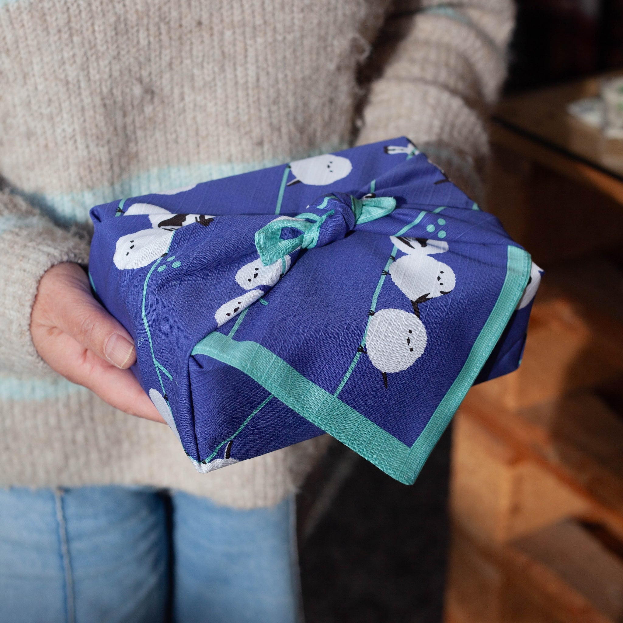 Shima Enaga Furoshiki 50cm