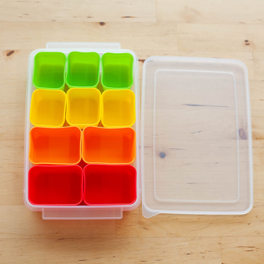Silicone Divider Cup Set | Rectangle