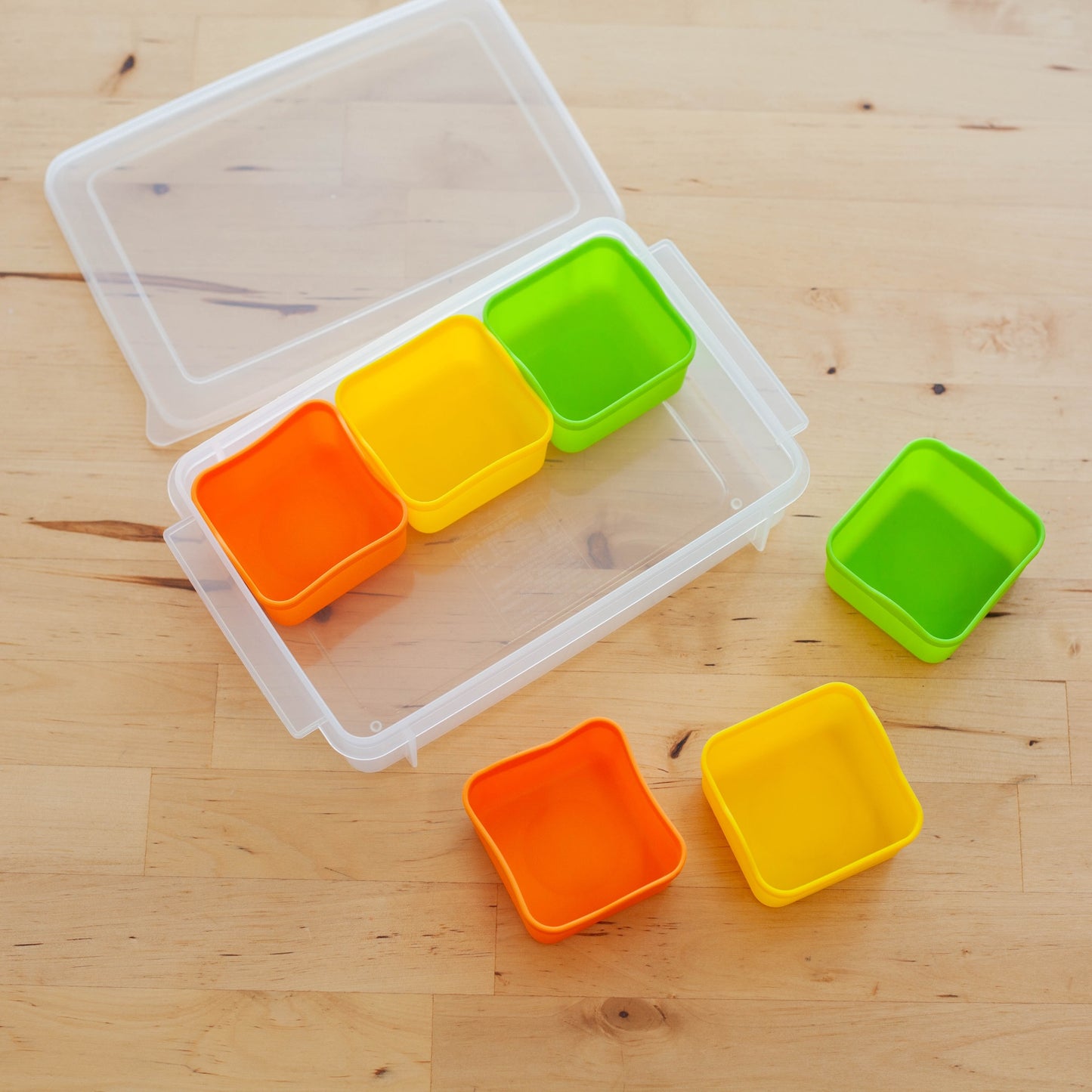 Silicone Divider Cup Set | Square