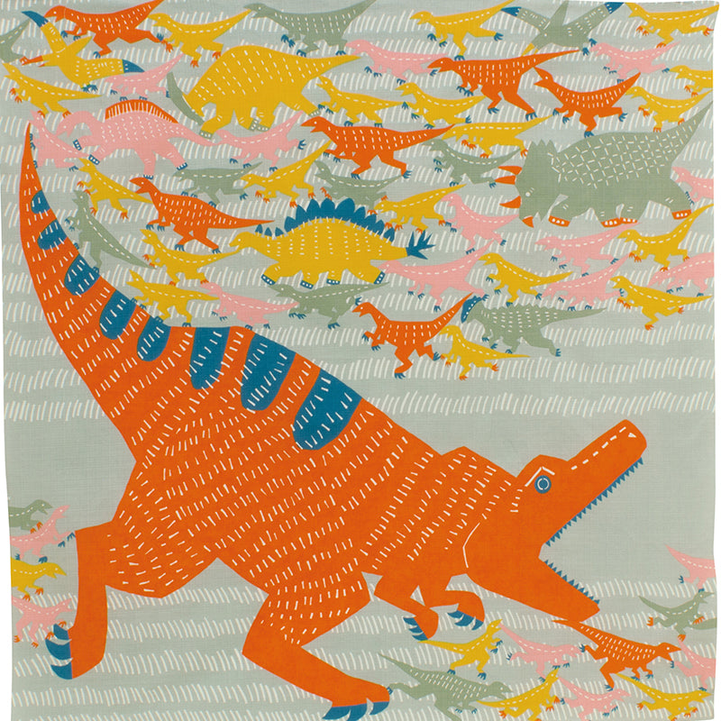 Kata Kata Furoshiki 100cm | Dinosaurier