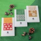 Chocolates de té verde japonés