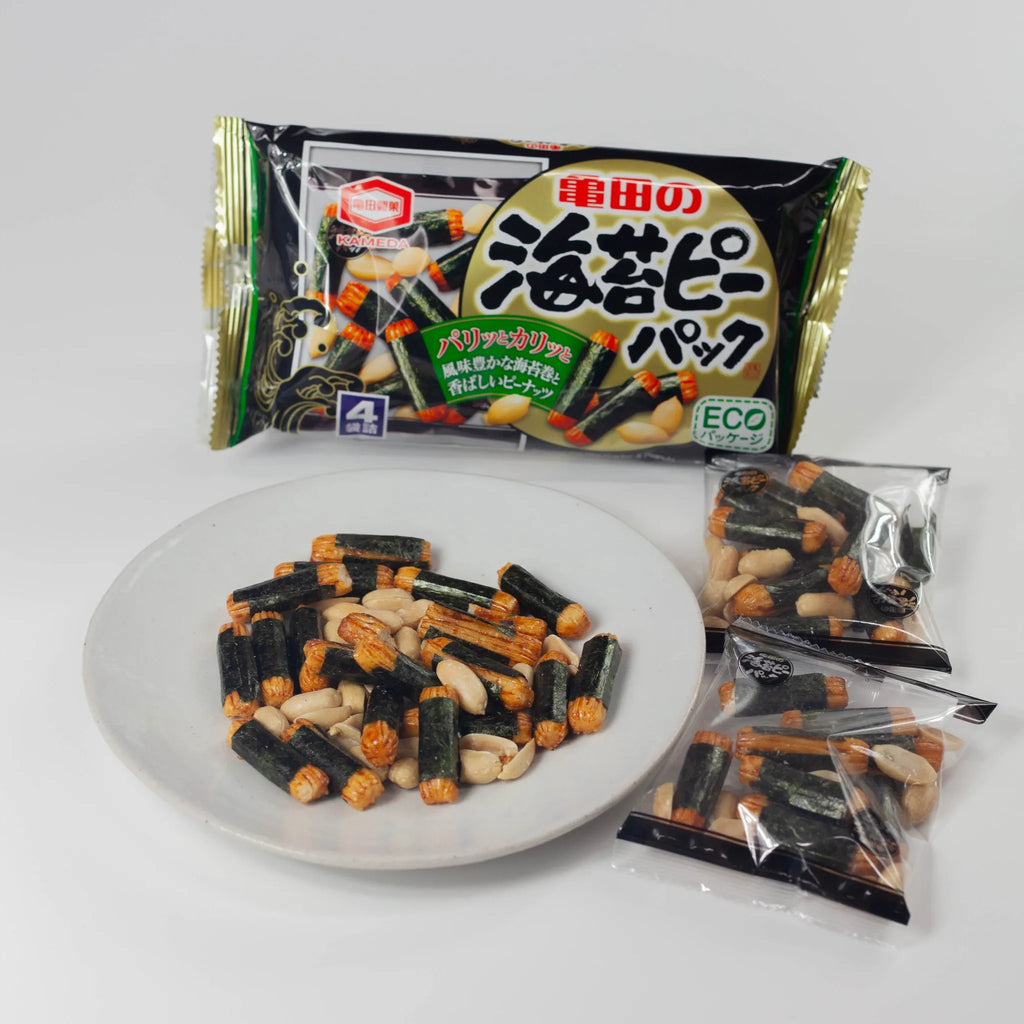 Kameda Noripea | Seaweed & Peanut Rice Crackers (85g)