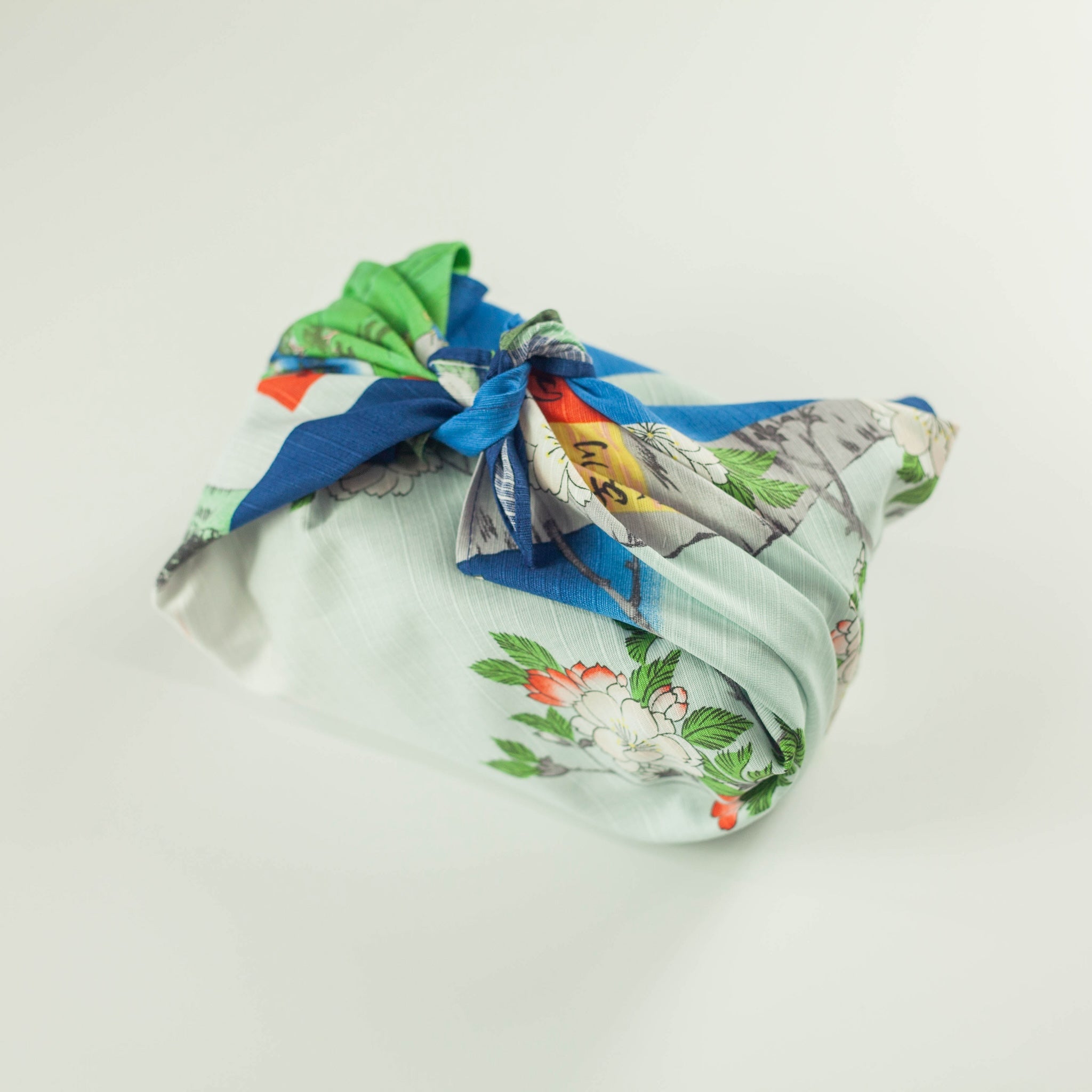 Arte Furoshiki 48cm | Santuario Suijin y Massaki en el río Sumida
