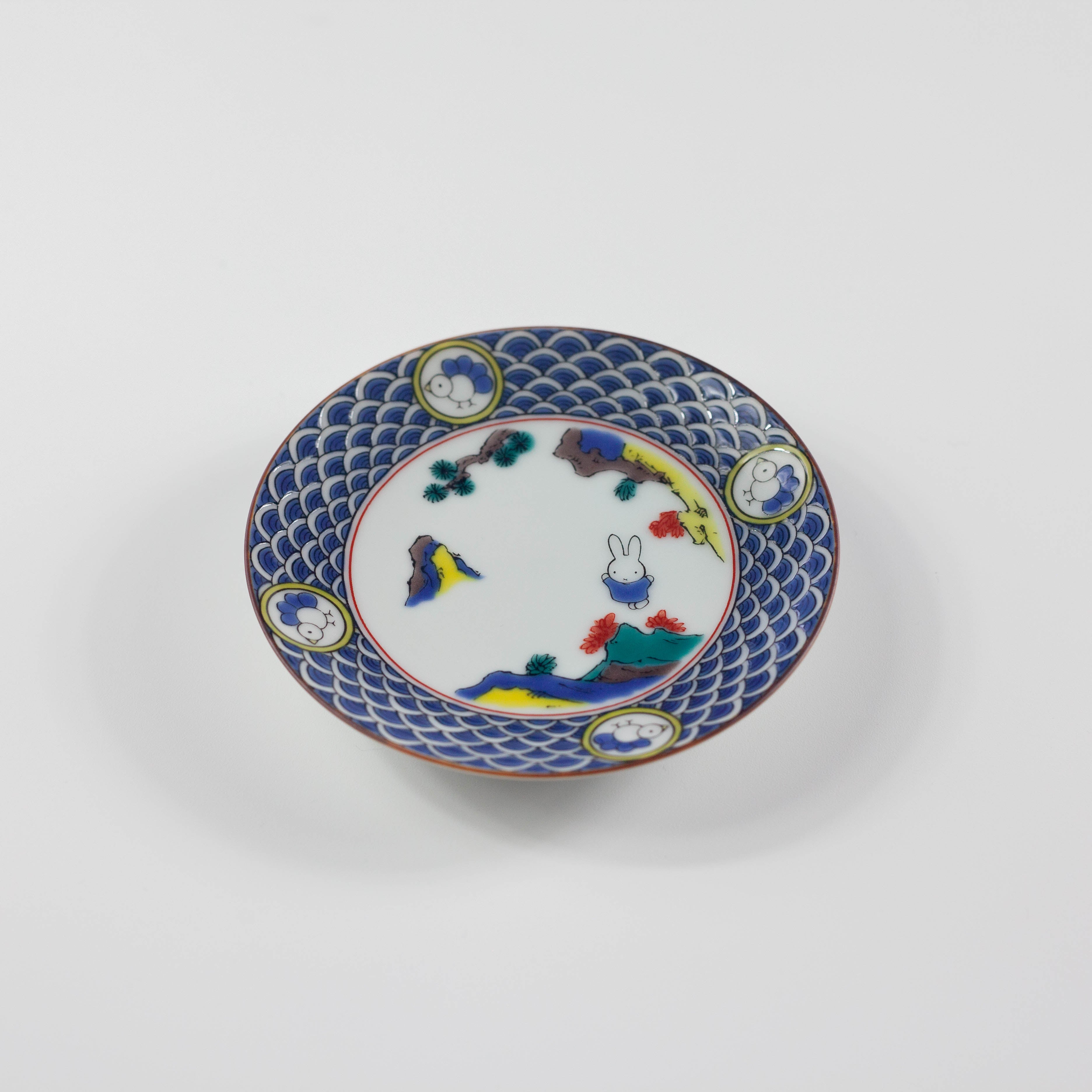 Miffy Kutani Ware Small Plate