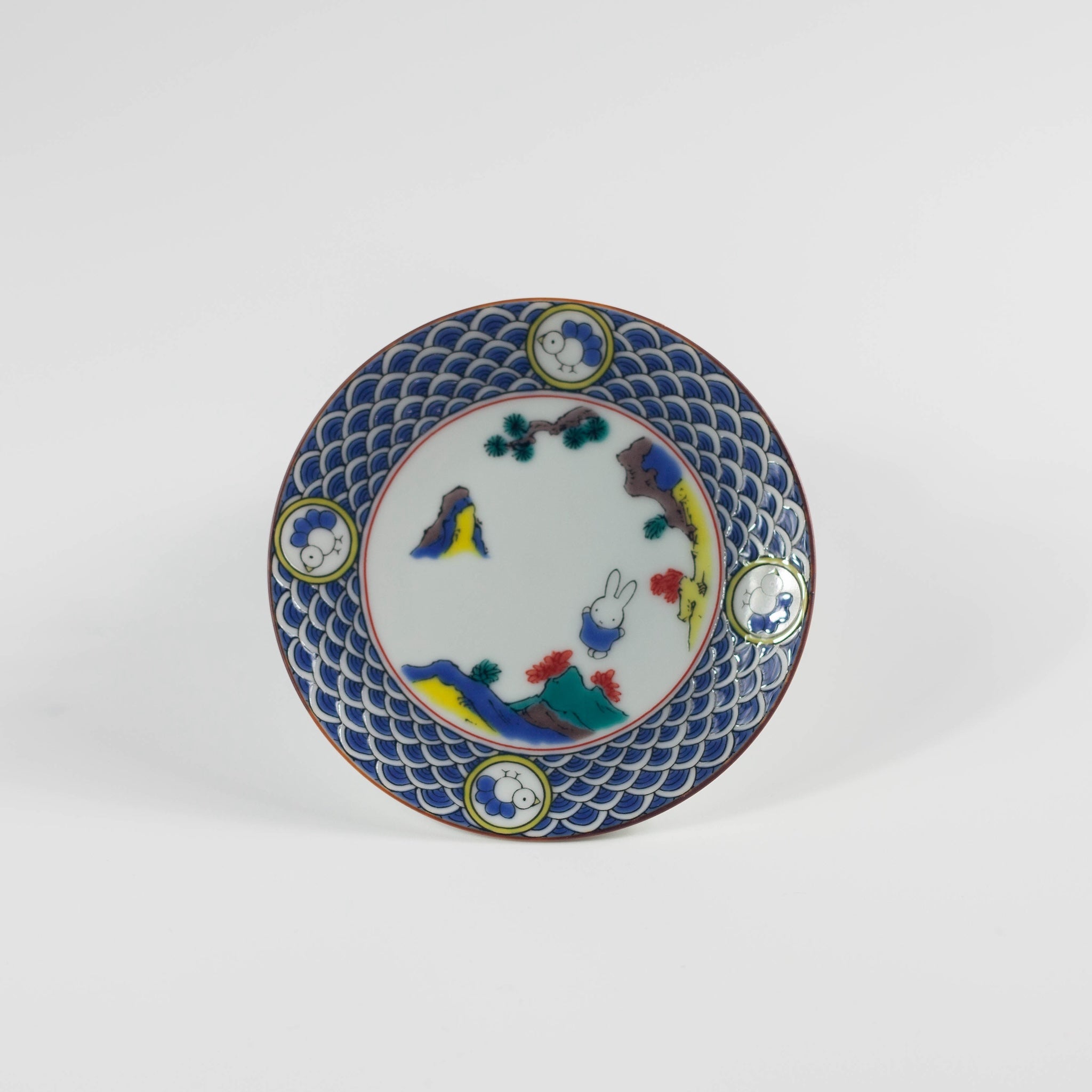 Miffy Kutani Ware Small Plate