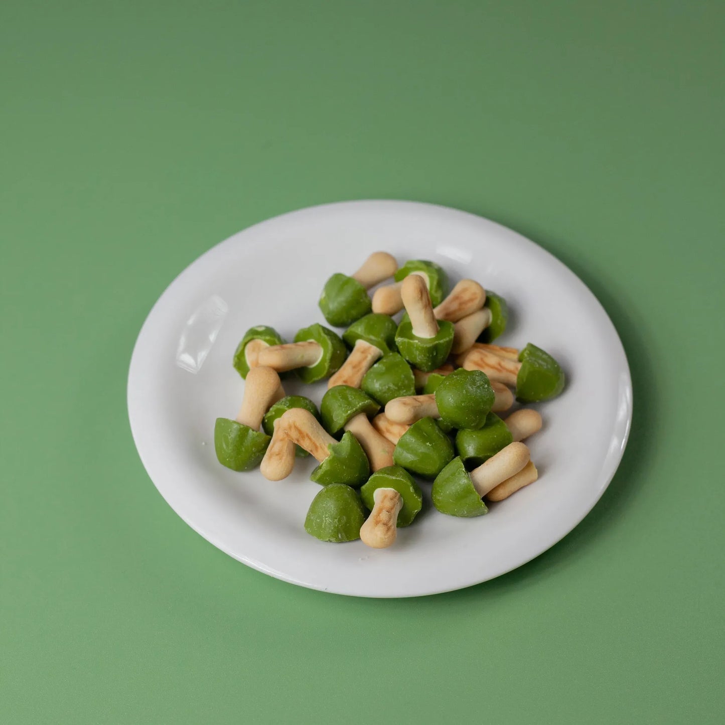 Galletas de chocolate y matcha Kinoko