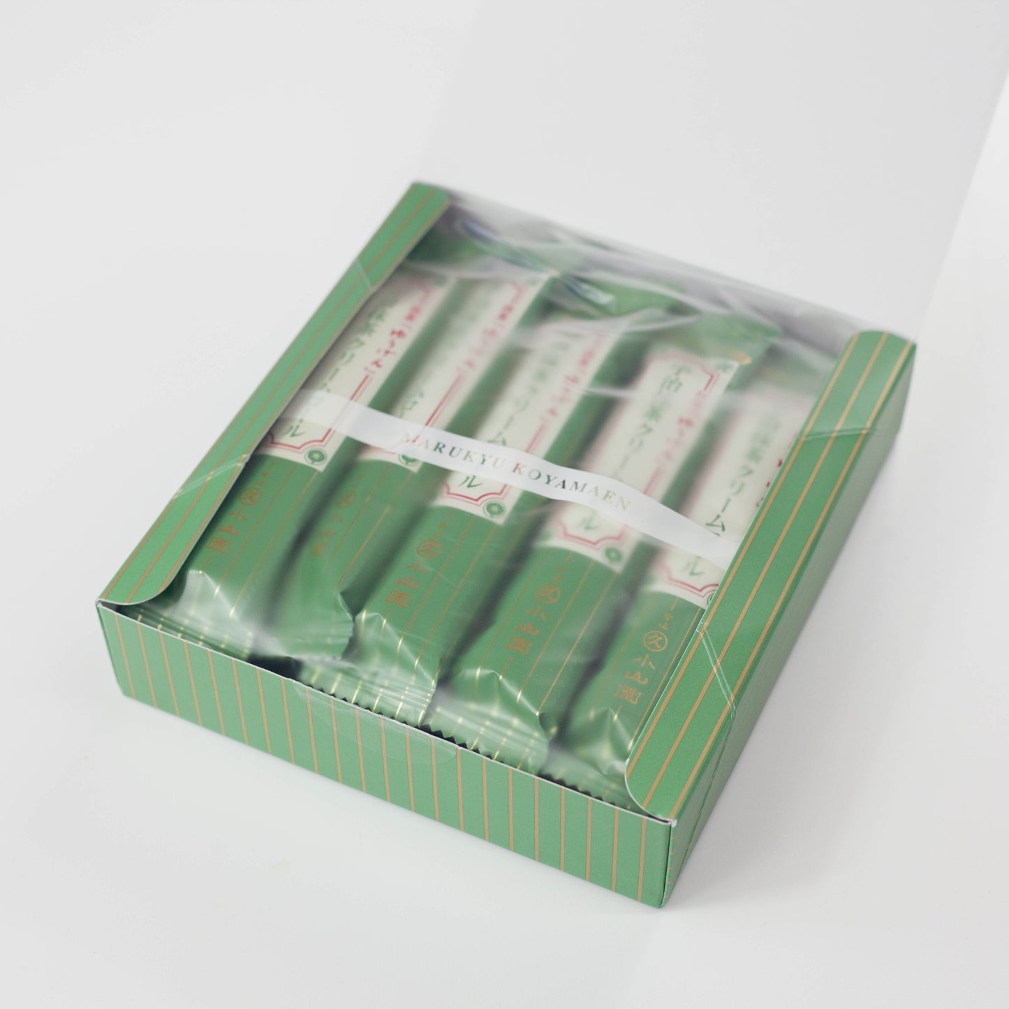 Uji Matcha Sahnerollen (10er-Packung)