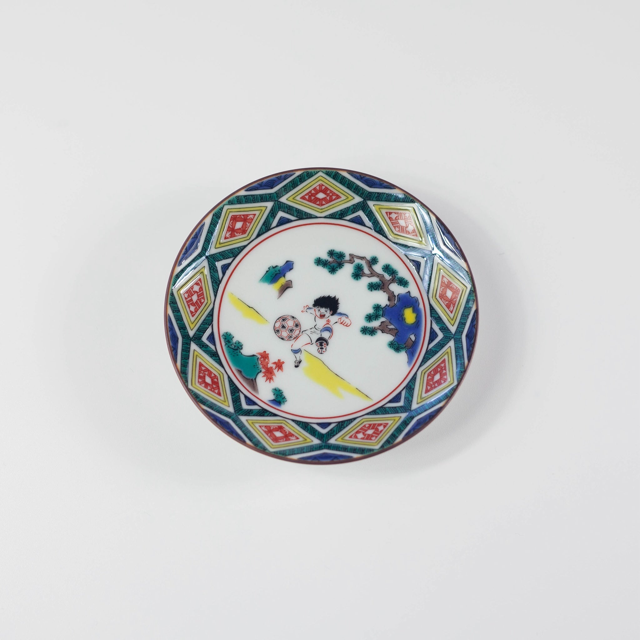 Captain Tsubasa Kutani Ware Small Plate